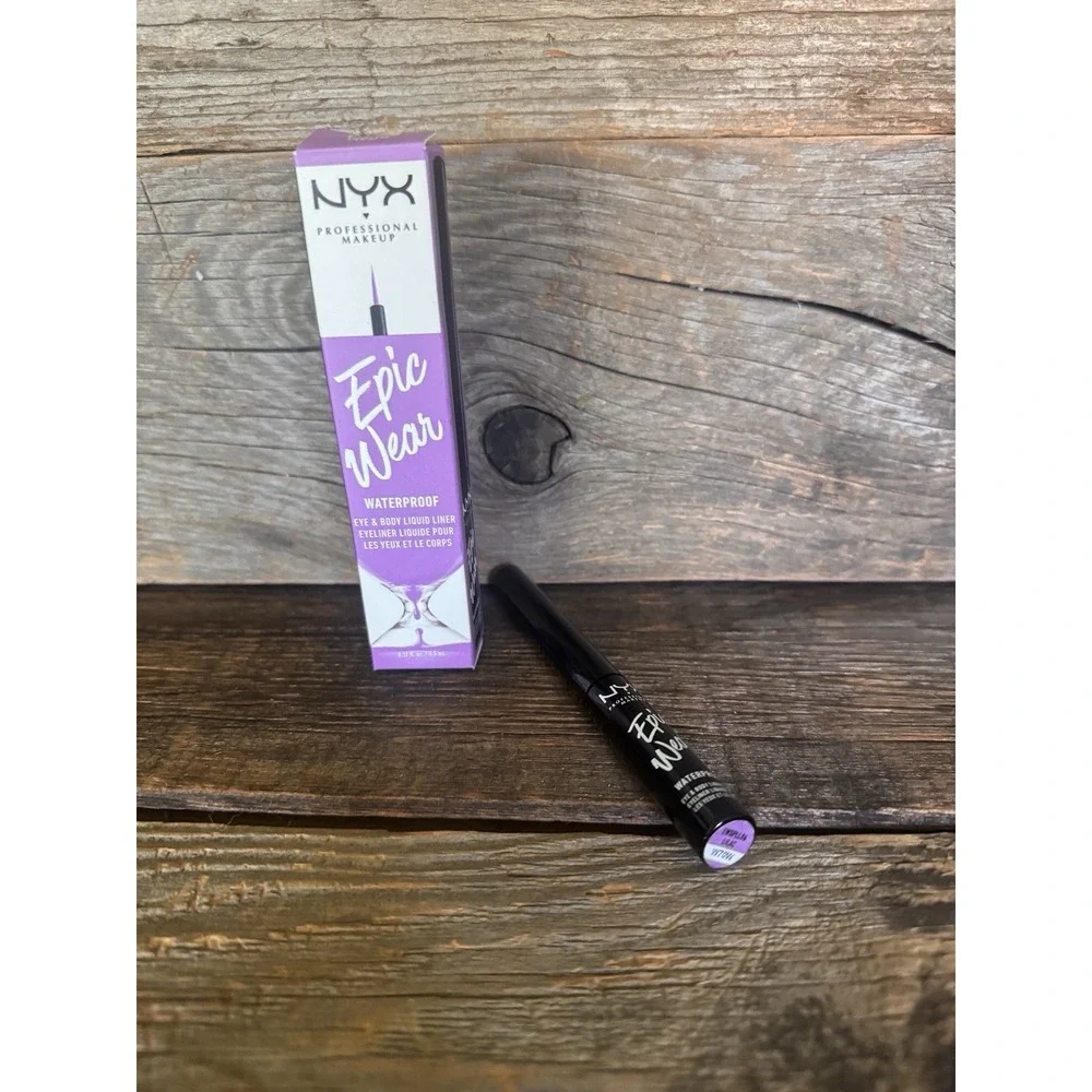 NYX‎ Epic Wear Liquid Liner, Waterproof Eyeliner - Lilac - 3.5ml – New